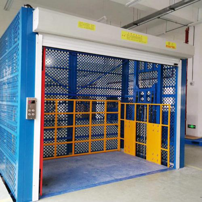 柳河导轨式升降货梯